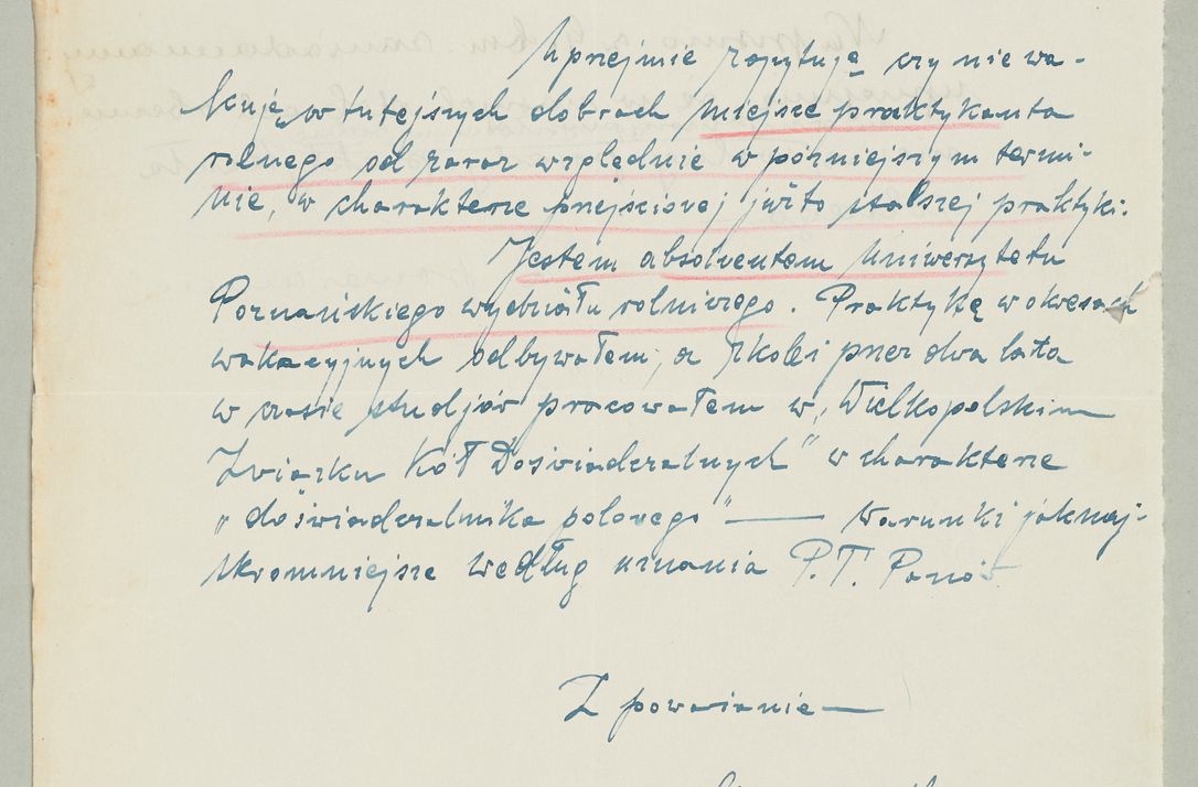 Zdjęcie nr 967 dla obiektu archiwalnego: Korespondencja do Głównego Zarządu Dóbr Arcybiskupich za lata 1921-1938