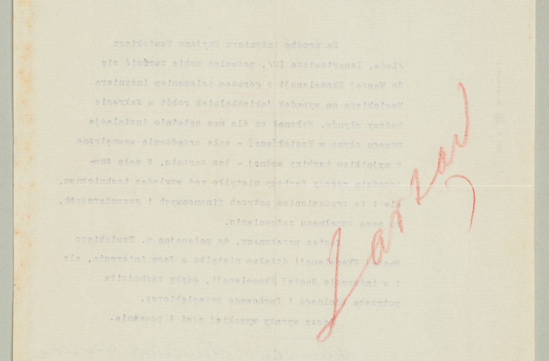 Zdjęcie nr 966 dla obiektu archiwalnego: Korespondencja do Głównego Zarządu Dóbr Arcybiskupich za lata 1921-1938