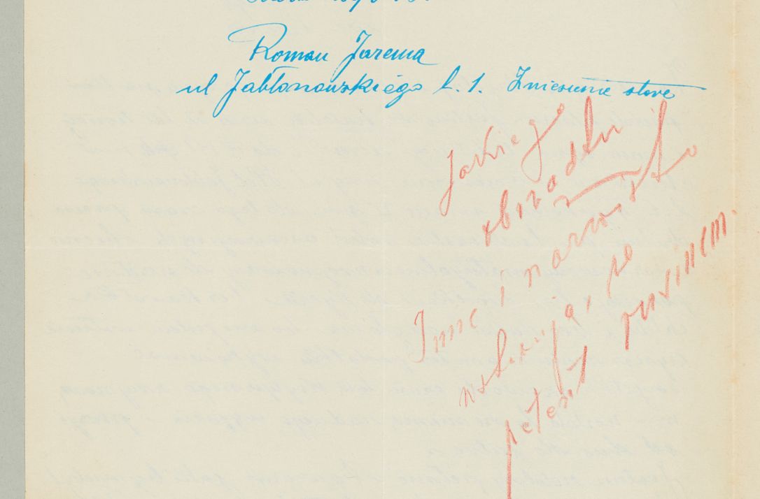 Zdjęcie nr 958 dla obiektu archiwalnego: Korespondencja do Głównego Zarządu Dóbr Arcybiskupich za lata 1921-1938