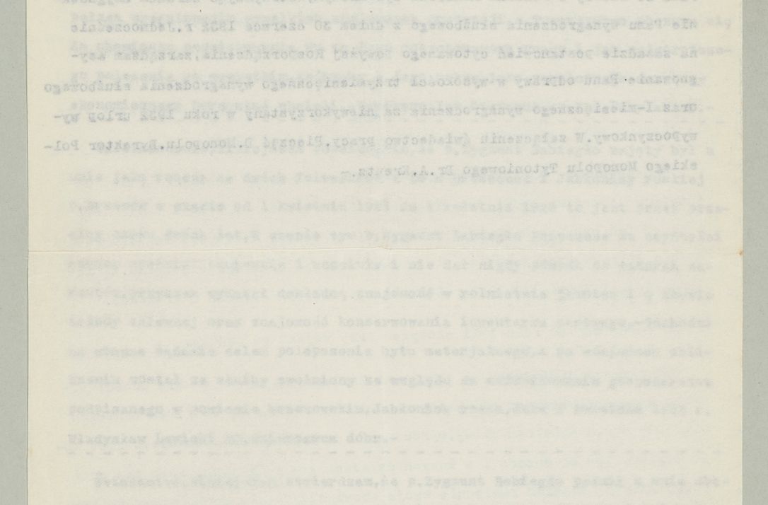 Zdjęcie nr 923 dla obiektu archiwalnego: Korespondencja do Głównego Zarządu Dóbr Arcybiskupich za lata 1921-1938