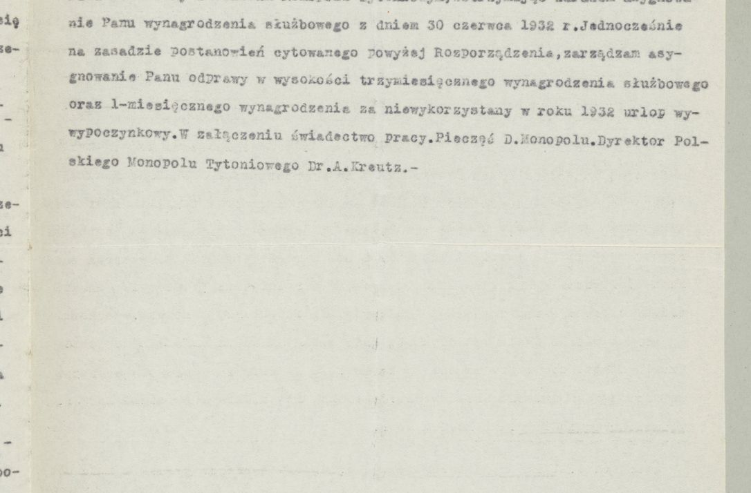 Zdjęcie nr 922 dla obiektu archiwalnego: Korespondencja do Głównego Zarządu Dóbr Arcybiskupich za lata 1921-1938