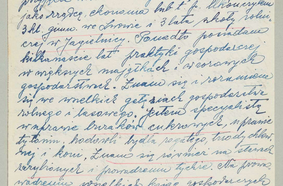 Zdjęcie nr 918 dla obiektu archiwalnego: Korespondencja do Głównego Zarządu Dóbr Arcybiskupich za lata 1921-1938