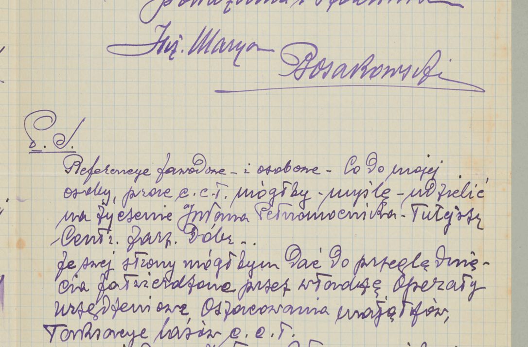 Zdjęcie nr 862 dla obiektu archiwalnego: Korespondencja do Głównego Zarządu Dóbr Arcybiskupich za lata 1921-1938