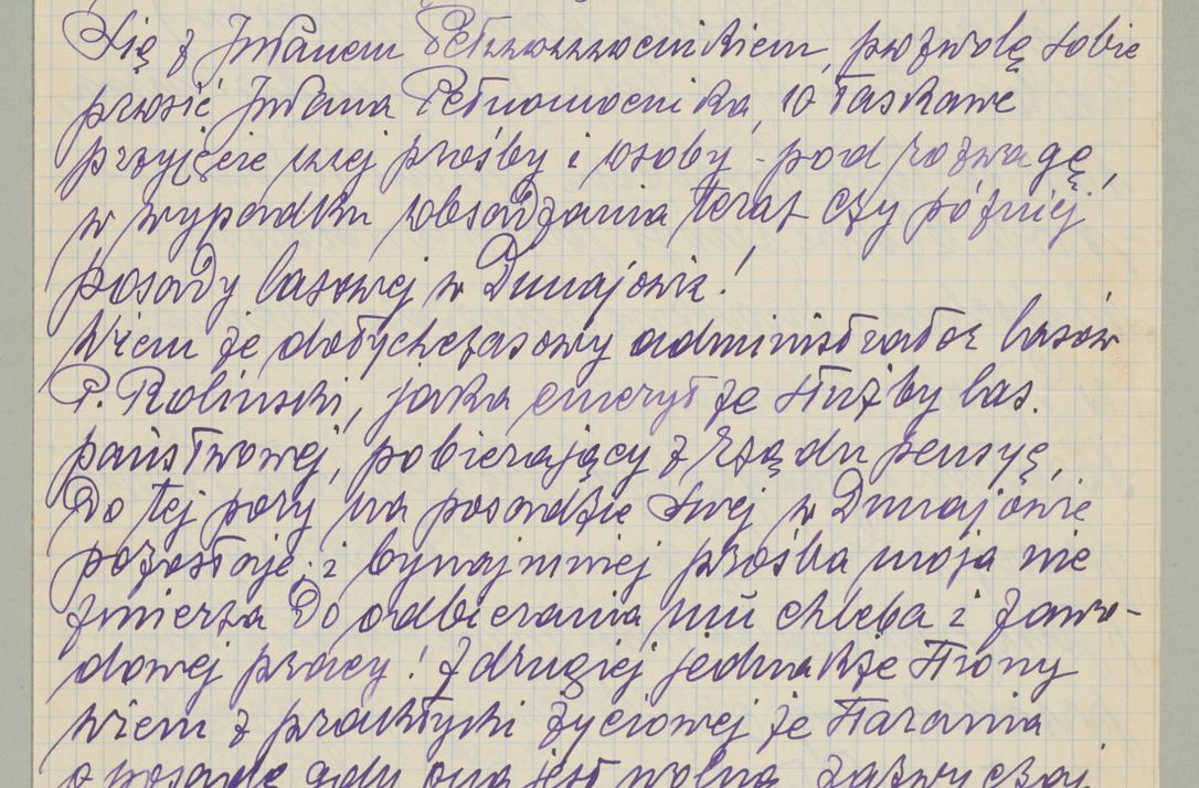 Zdjęcie nr 860 dla obiektu archiwalnego: Korespondencja do Głównego Zarządu Dóbr Arcybiskupich za lata 1921-1938