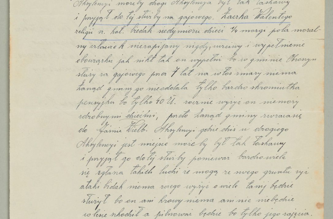 Zdjęcie nr 836 dla obiektu archiwalnego: Korespondencja do Głównego Zarządu Dóbr Arcybiskupich za lata 1921-1938