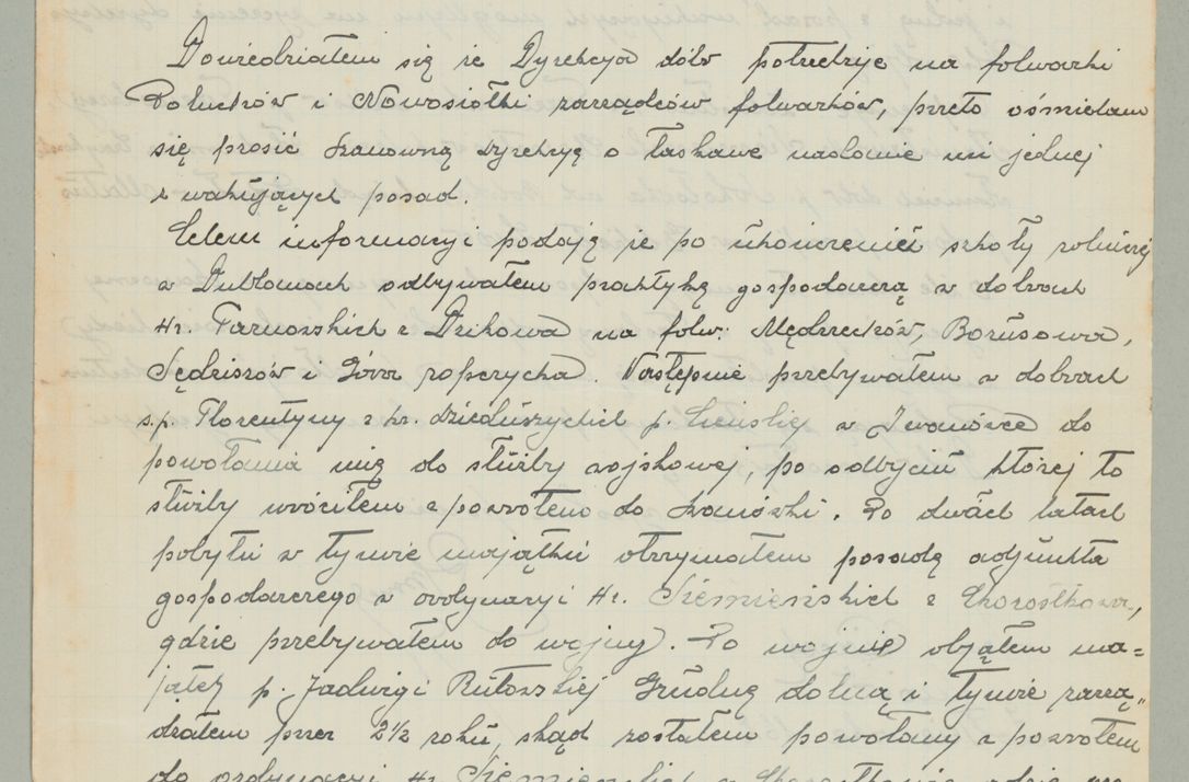 Zdjęcie nr 800 dla obiektu archiwalnego: Korespondencja do Głównego Zarządu Dóbr Arcybiskupich za lata 1921-1938