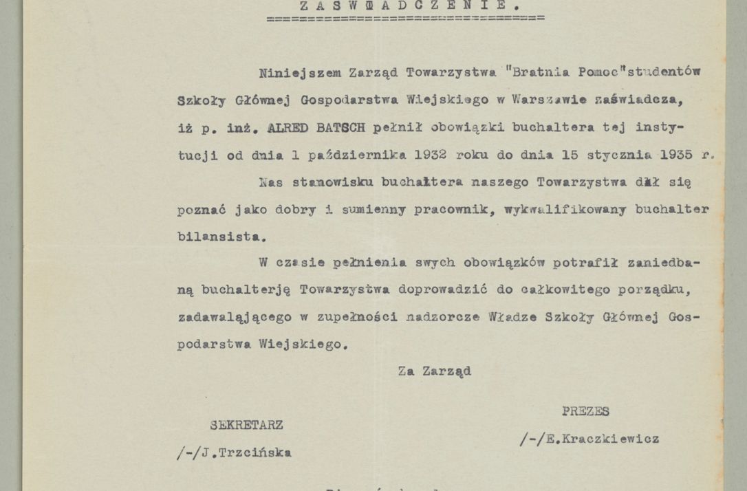 Zdjęcie nr 792 dla obiektu archiwalnego: Korespondencja do Głównego Zarządu Dóbr Arcybiskupich za lata 1921-1938