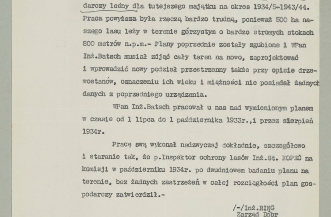 Zdjęcie nr 790 dla obiektu archiwalnego: Korespondencja do Głównego Zarządu Dóbr Arcybiskupich za lata 1921-1938