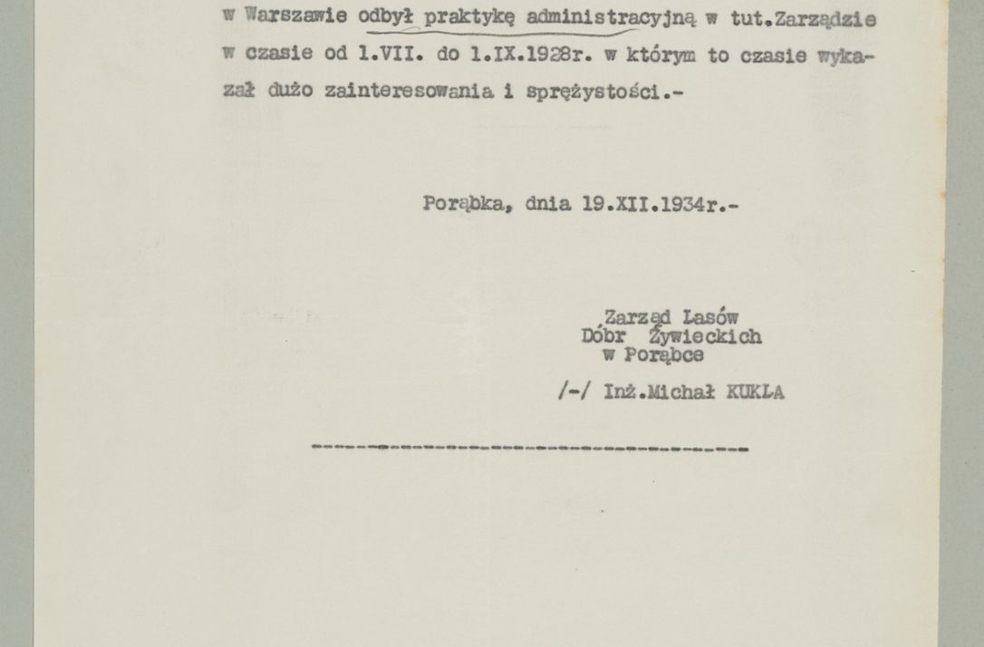 Zdjęcie nr 788 dla obiektu archiwalnego: Korespondencja do Głównego Zarządu Dóbr Arcybiskupich za lata 1921-1938