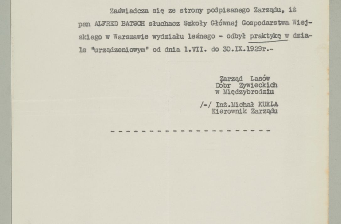 Zdjęcie nr 784 dla obiektu archiwalnego: Korespondencja do Głównego Zarządu Dóbr Arcybiskupich za lata 1921-1938