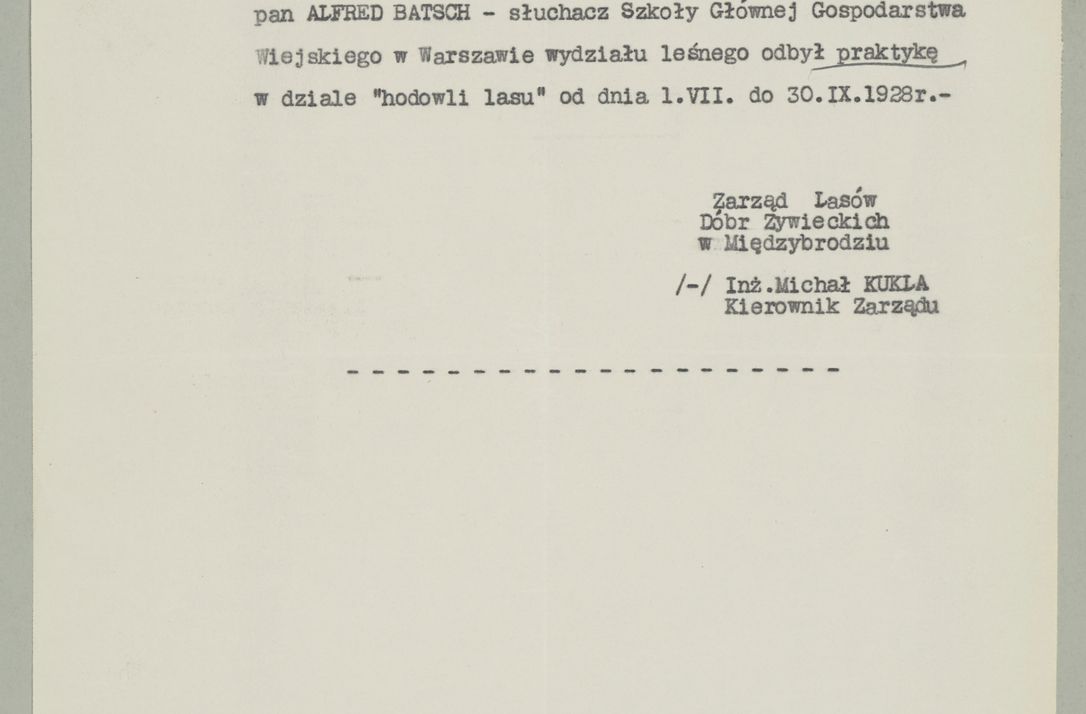 Zdjęcie nr 782 dla obiektu archiwalnego: Korespondencja do Głównego Zarządu Dóbr Arcybiskupich za lata 1921-1938