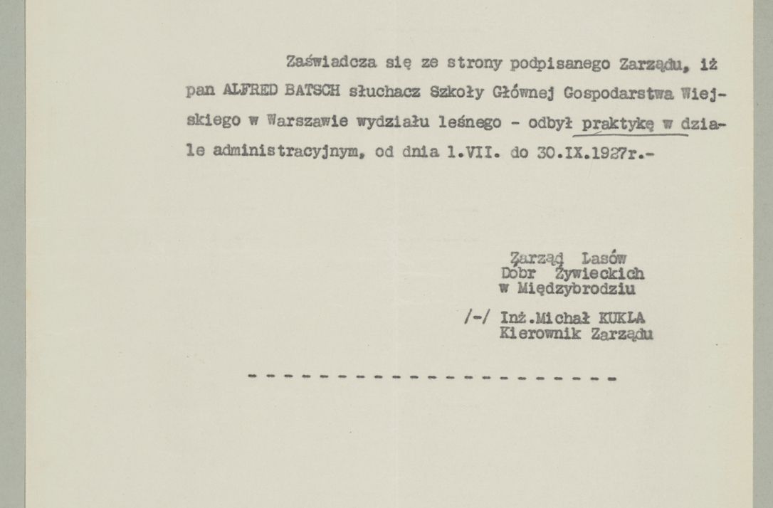 Zdjęcie nr 780 dla obiektu archiwalnego: Korespondencja do Głównego Zarządu Dóbr Arcybiskupich za lata 1921-1938