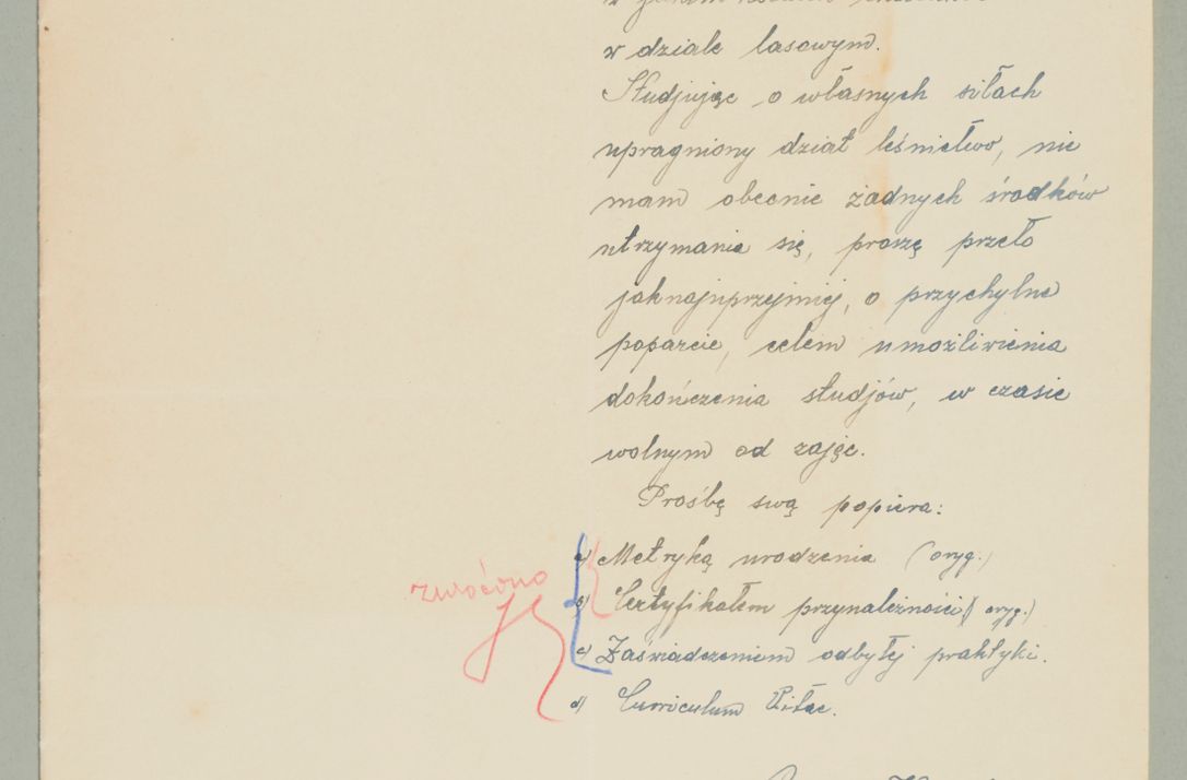 Zdjęcie nr 768 dla obiektu archiwalnego: Korespondencja do Głównego Zarządu Dóbr Arcybiskupich za lata 1921-1938