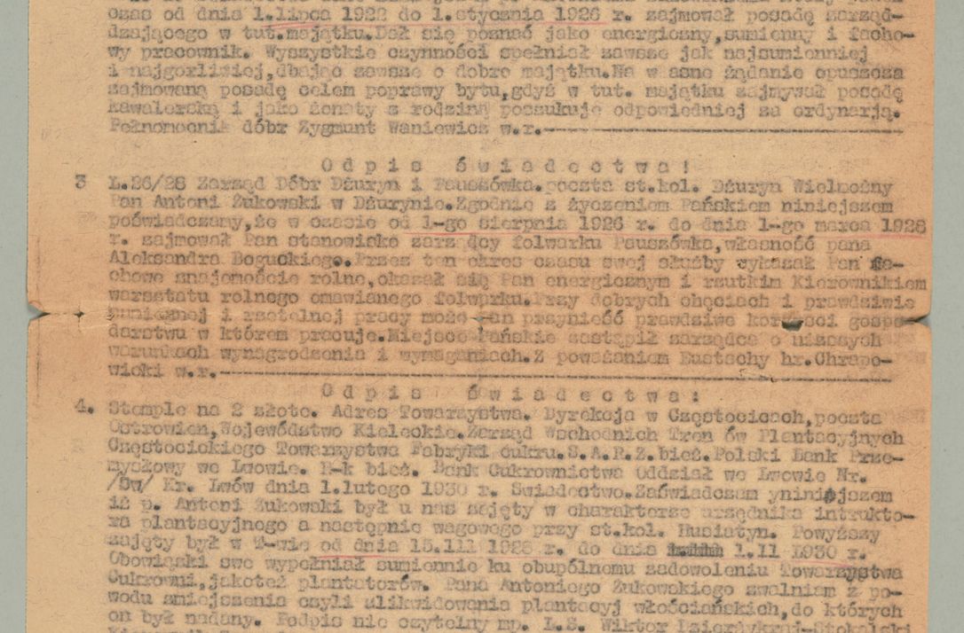 Zdjęcie nr 766 dla obiektu archiwalnego: Korespondencja do Głównego Zarządu Dóbr Arcybiskupich za lata 1921-1938