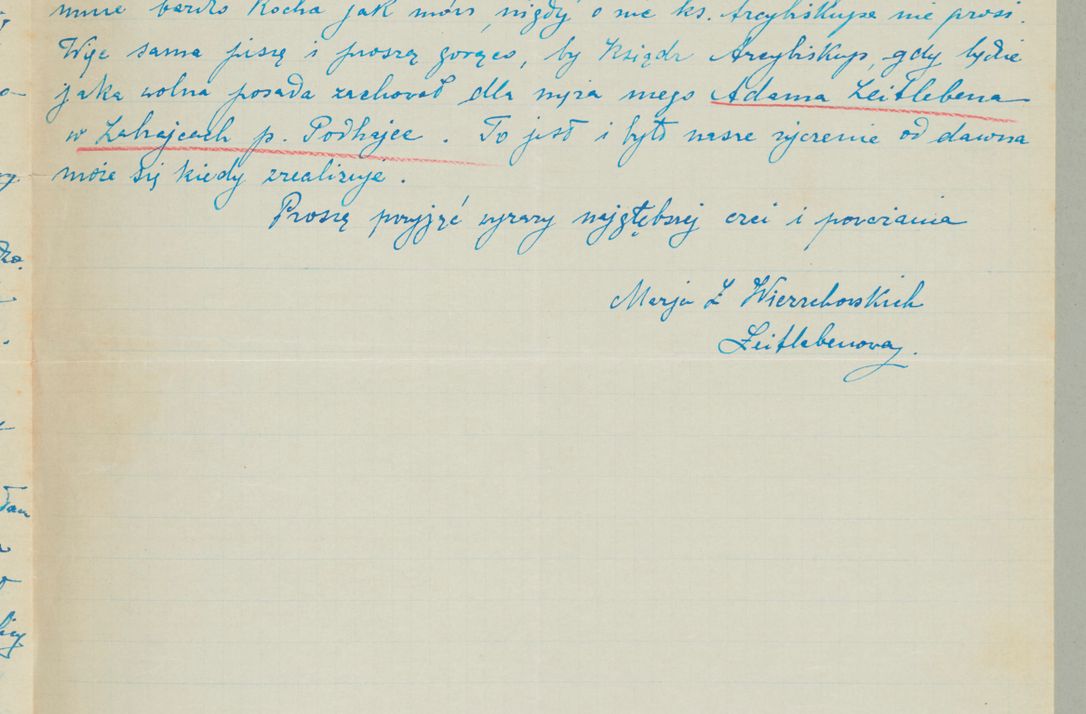 Zdjęcie nr 762 dla obiektu archiwalnego: Korespondencja do Głównego Zarządu Dóbr Arcybiskupich za lata 1921-1938