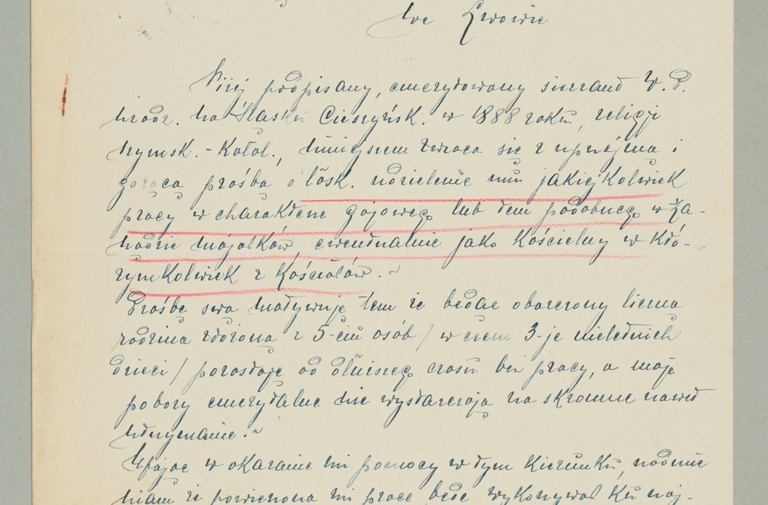 Zdjęcie nr 748 dla obiektu archiwalnego: Korespondencja do Głównego Zarządu Dóbr Arcybiskupich za lata 1921-1938