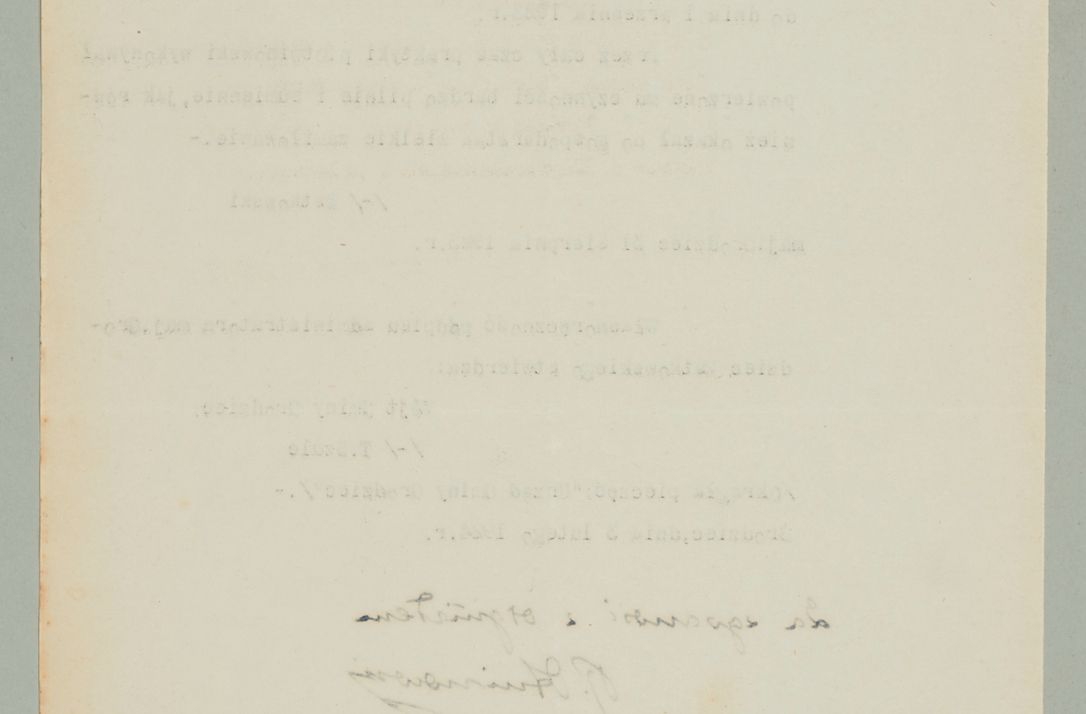 Zdjęcie nr 718 dla obiektu archiwalnego: Korespondencja do Głównego Zarządu Dóbr Arcybiskupich za lata 1921-1938