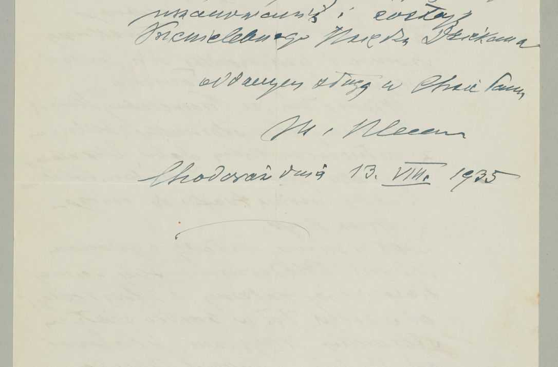 Zdjęcie nr 697 dla obiektu archiwalnego: Korespondencja do Głównego Zarządu Dóbr Arcybiskupich za lata 1921-1938