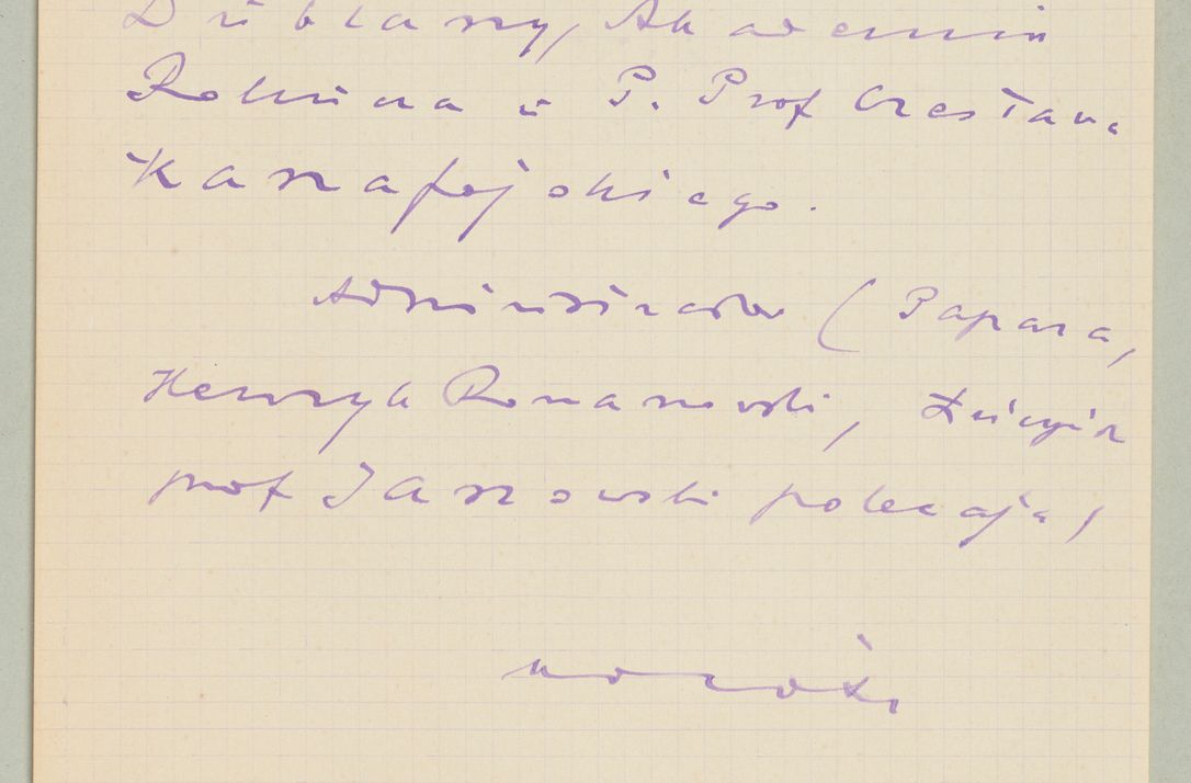 Zdjęcie nr 1446 dla obiektu archiwalnego: Korespondencja do Głównego Zarządu Dóbr Arcybiskupich za lata 1921-1938