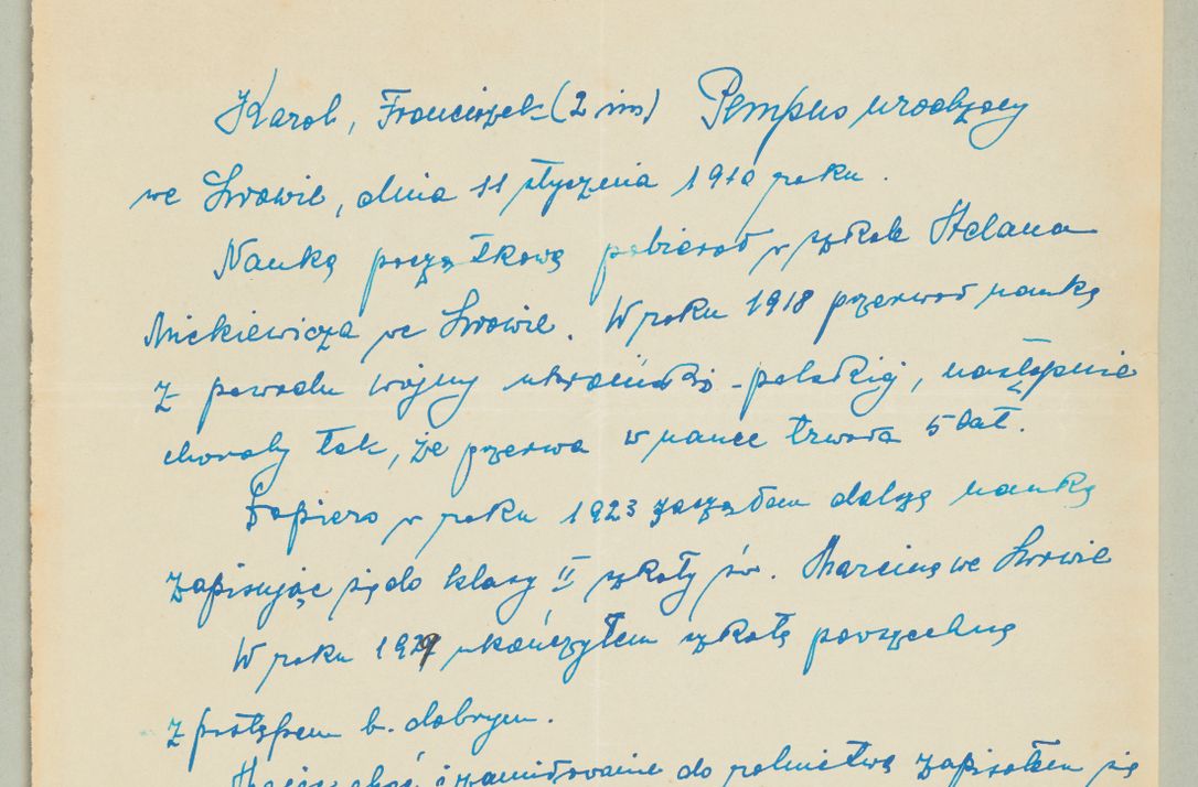 Zdjęcie nr 1444 dla obiektu archiwalnego: Korespondencja do Głównego Zarządu Dóbr Arcybiskupich za lata 1921-1938