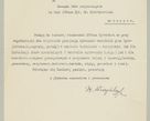 Zdjęcie nr 1438 dla obiektu archiwalnego: Korespondencja do Głównego Zarządu Dóbr Arcybiskupich za lata 1921-1938