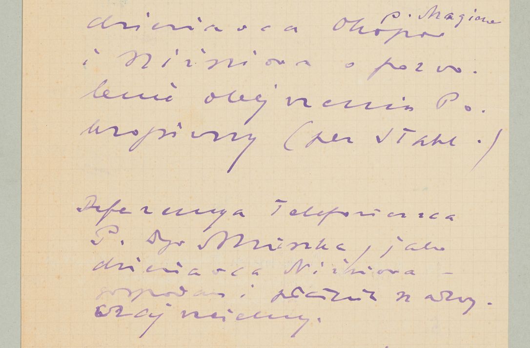 Zdjęcie nr 1368 dla obiektu archiwalnego: Korespondencja do Głównego Zarządu Dóbr Arcybiskupich za lata 1921-1938