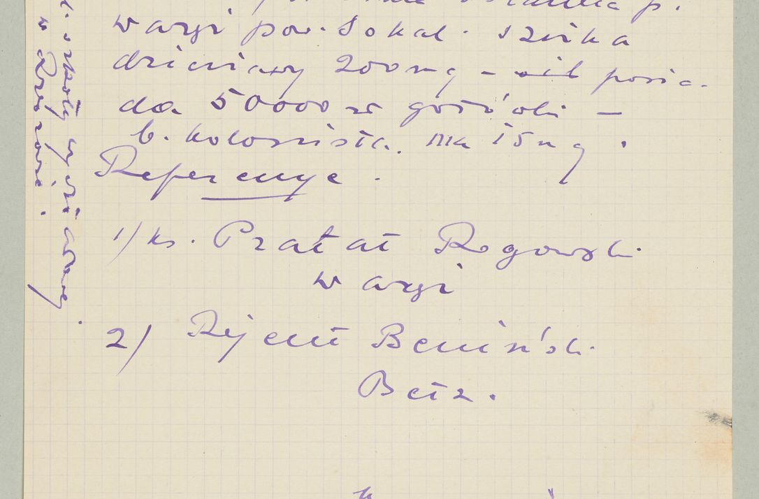 Zdjęcie nr 1362 dla obiektu archiwalnego: Korespondencja do Głównego Zarządu Dóbr Arcybiskupich za lata 1921-1938