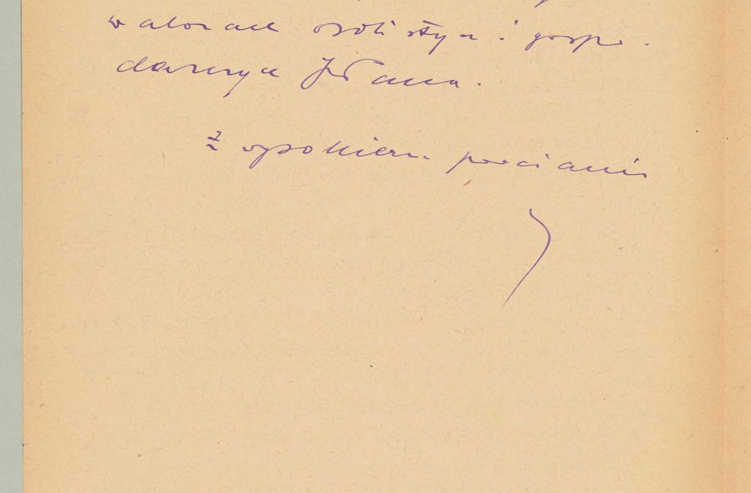 Zdjęcie nr 1347 dla obiektu archiwalnego: Korespondencja do Głównego Zarządu Dóbr Arcybiskupich za lata 1921-1938