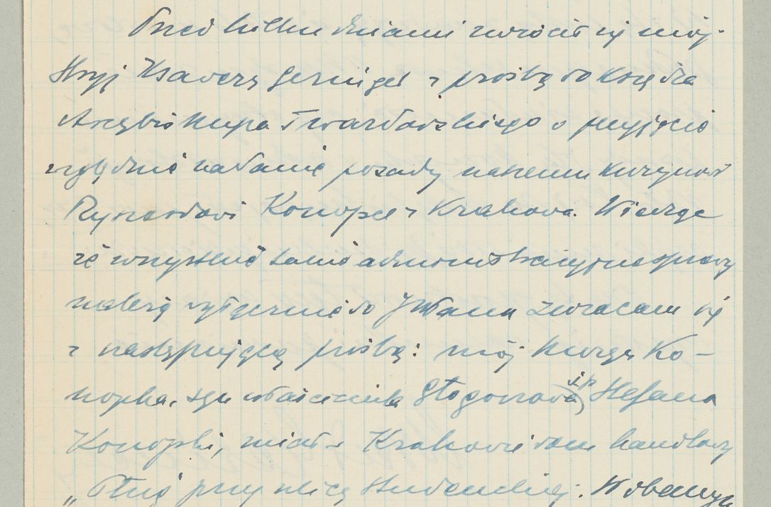Zdjęcie nr 1327 dla obiektu archiwalnego: Korespondencja do Głównego Zarządu Dóbr Arcybiskupich za lata 1921-1938