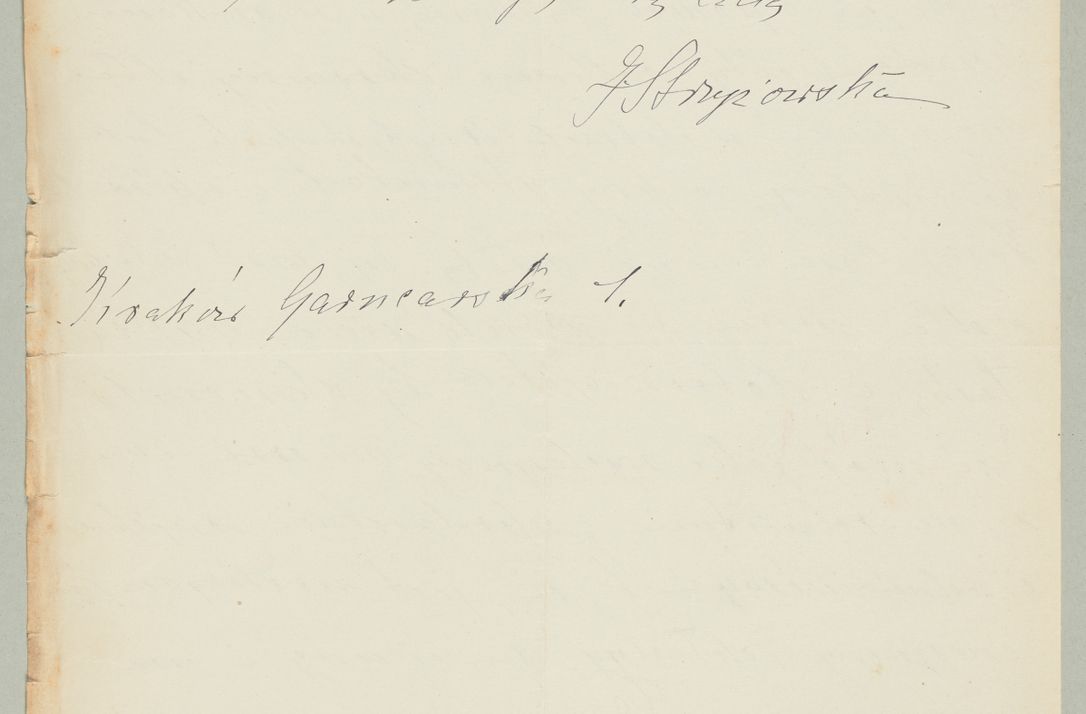 Zdjęcie nr 1322 dla obiektu archiwalnego: Korespondencja do Głównego Zarządu Dóbr Arcybiskupich za lata 1921-1938