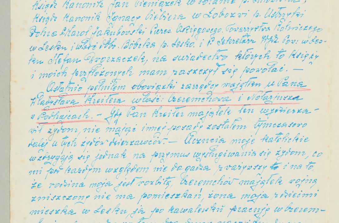 Zdjęcie nr 1247 dla obiektu archiwalnego: Korespondencja do Głównego Zarządu Dóbr Arcybiskupich za lata 1921-1938