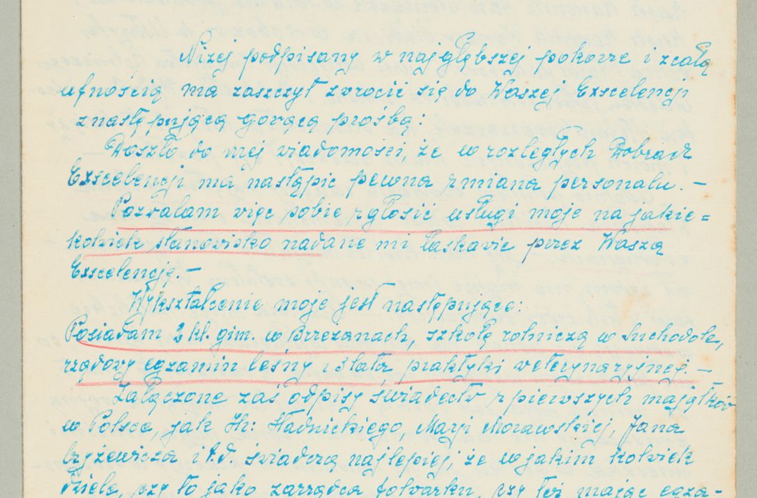 Zdjęcie nr 1246 dla obiektu archiwalnego: Korespondencja do Głównego Zarządu Dóbr Arcybiskupich za lata 1921-1938