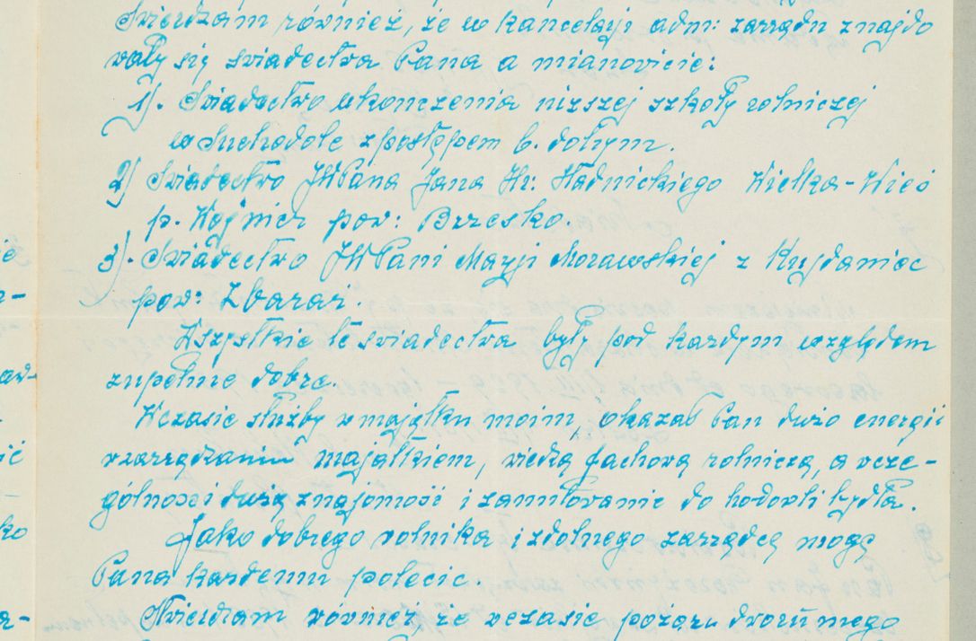 Zdjęcie nr 1244 dla obiektu archiwalnego: Korespondencja do Głównego Zarządu Dóbr Arcybiskupich za lata 1921-1938