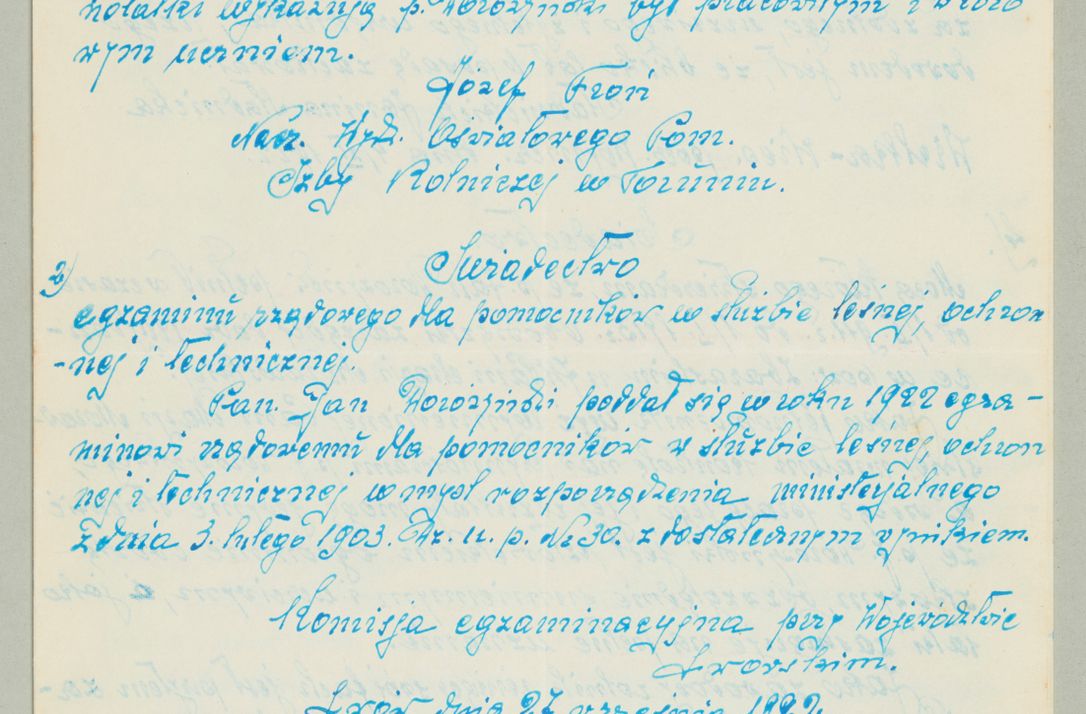 Zdjęcie nr 1242 dla obiektu archiwalnego: Korespondencja do Głównego Zarządu Dóbr Arcybiskupich za lata 1921-1938