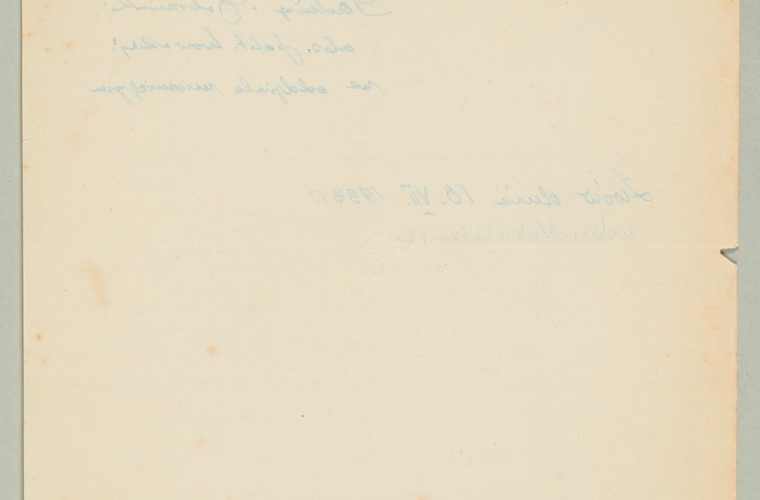 Zdjęcie nr 1239 dla obiektu archiwalnego: Korespondencja do Głównego Zarządu Dóbr Arcybiskupich za lata 1921-1938