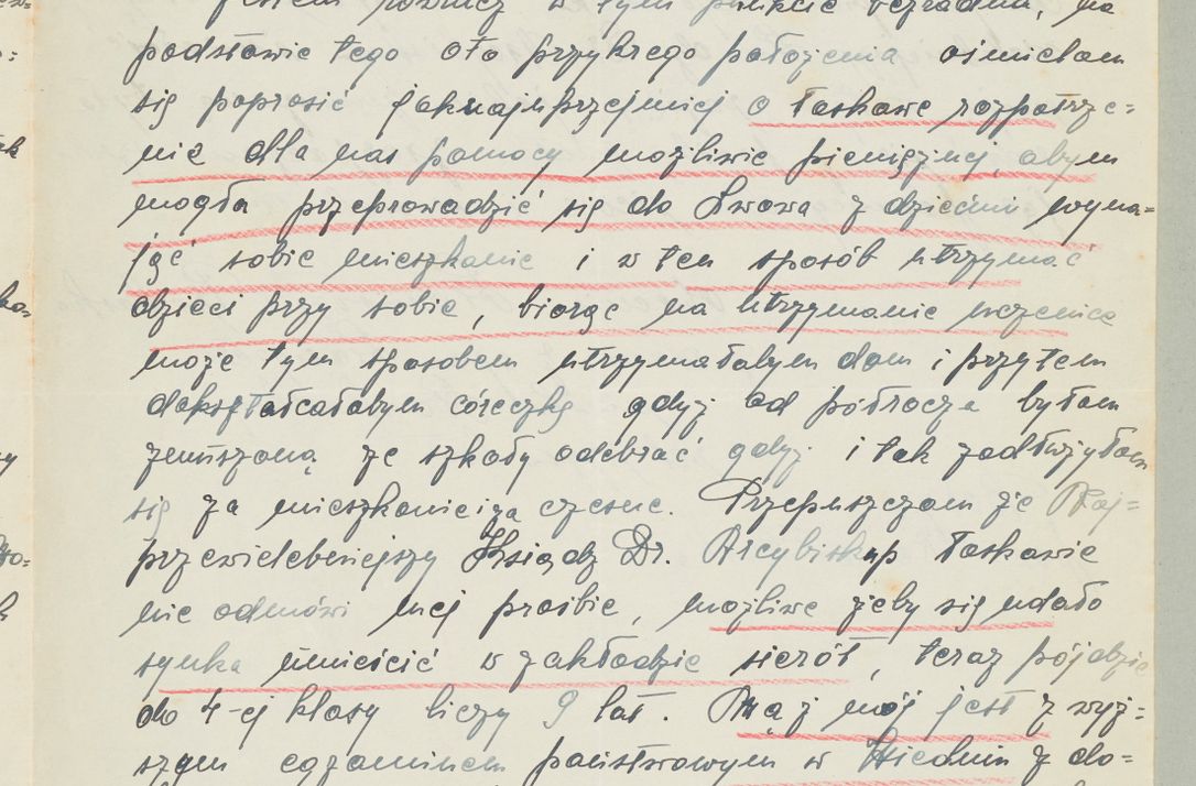 Zdjęcie nr 1221 dla obiektu archiwalnego: Korespondencja do Głównego Zarządu Dóbr Arcybiskupich za lata 1921-1938