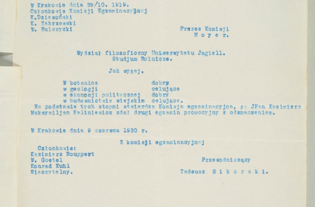 Zdjęcie nr 1181 dla obiektu archiwalnego: Korespondencja do Głównego Zarządu Dóbr Arcybiskupich za lata 1921-1938