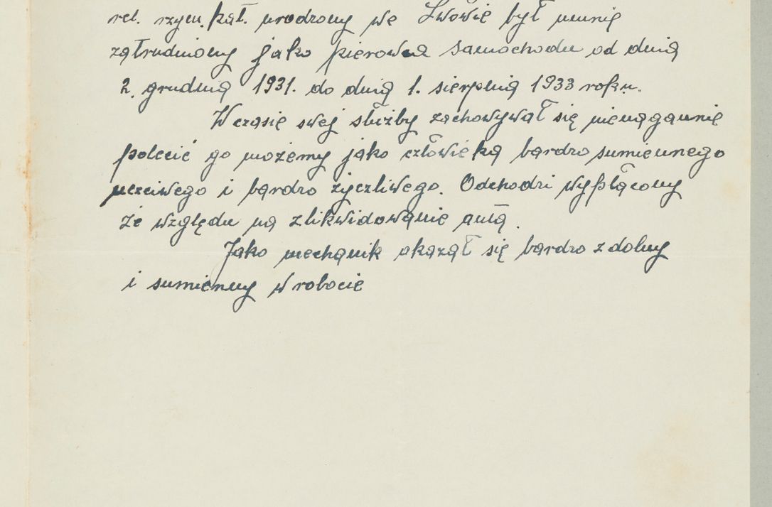 Zdjęcie nr 1150 dla obiektu archiwalnego: Korespondencja do Głównego Zarządu Dóbr Arcybiskupich za lata 1921-1938