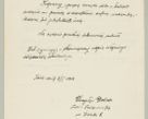 Zdjęcie nr 1148 dla obiektu archiwalnego: Korespondencja do Głównego Zarządu Dóbr Arcybiskupich za lata 1921-1938