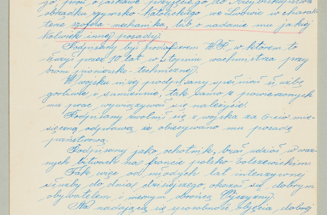 Zdjęcie nr 1112 dla obiektu archiwalnego: Korespondencja do Głównego Zarządu Dóbr Arcybiskupich za lata 1921-1938