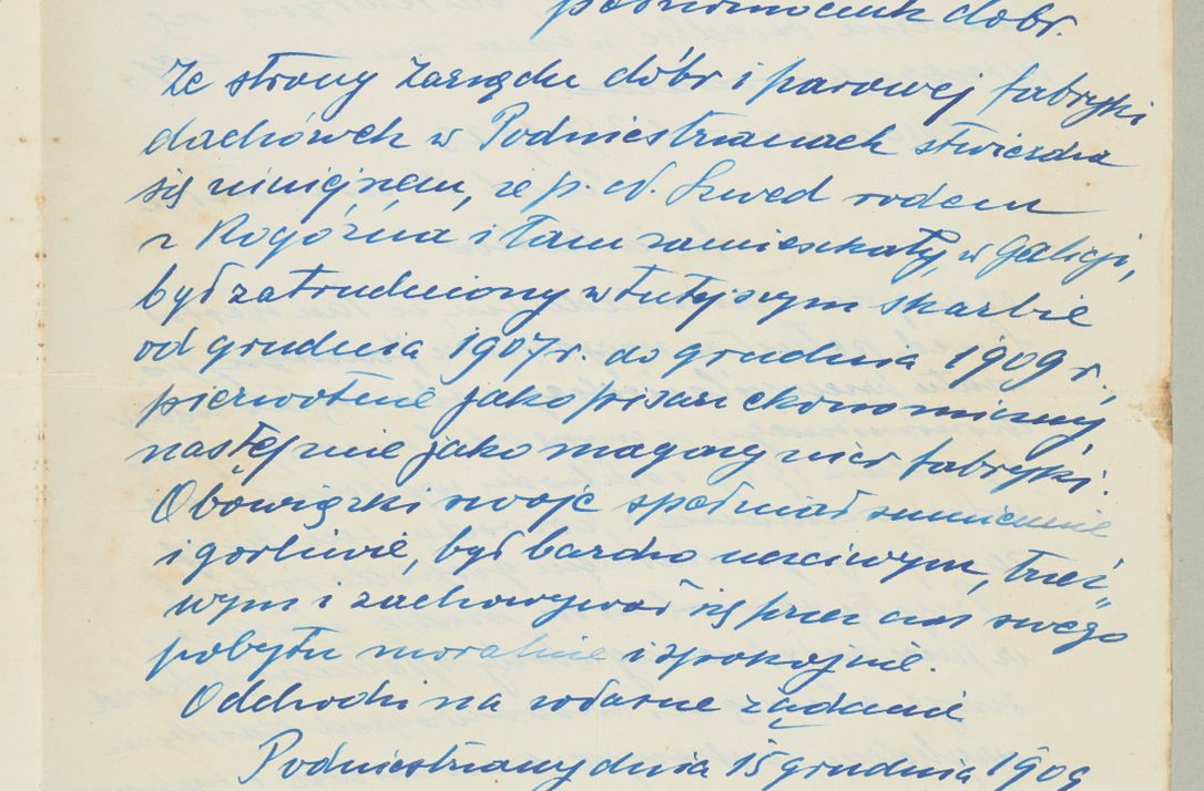 Zdjęcie nr 1103 dla obiektu archiwalnego: Korespondencja do Głównego Zarządu Dóbr Arcybiskupich za lata 1921-1938