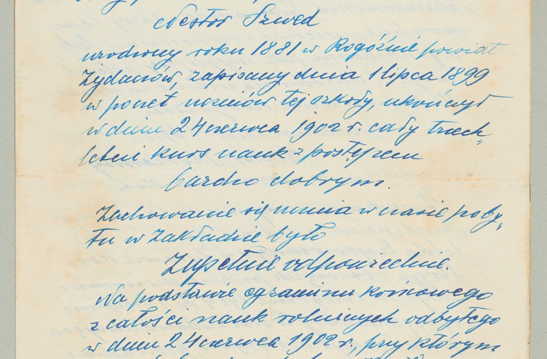 Zdjęcie nr 1101 dla obiektu archiwalnego: Korespondencja do Głównego Zarządu Dóbr Arcybiskupich za lata 1921-1938