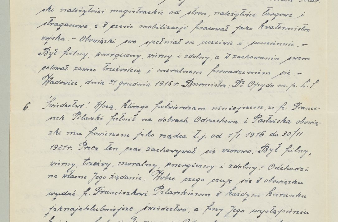 Zdjęcie nr 1088 dla obiektu archiwalnego: Korespondencja do Głównego Zarządu Dóbr Arcybiskupich za lata 1921-1938