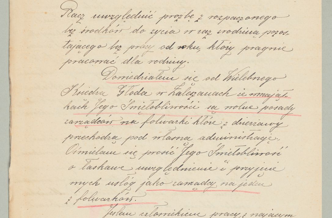 Zdjęcie nr 1049 dla obiektu archiwalnego: Korespondencja do Głównego Zarządu Dóbr Arcybiskupich za lata 1921-1938