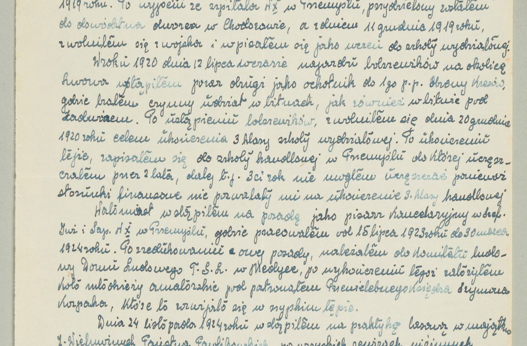Zdjęcie nr 1035 dla obiektu archiwalnego: Korespondencja do Głównego Zarządu Dóbr Arcybiskupich za lata 1921-1938
