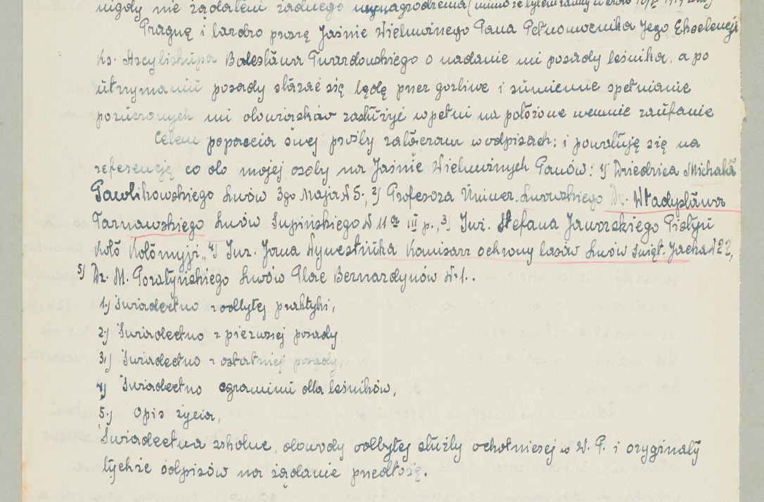 Zdjęcie nr 1026 dla obiektu archiwalnego: Korespondencja do Głównego Zarządu Dóbr Arcybiskupich za lata 1921-1938