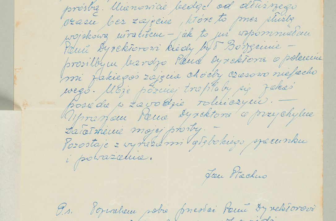 Zdjęcie nr 1023 dla obiektu archiwalnego: Korespondencja do Głównego Zarządu Dóbr Arcybiskupich za lata 1921-1938