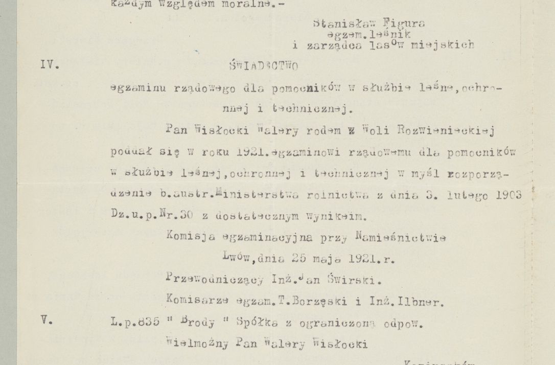 Zdjęcie nr 1012 dla obiektu archiwalnego: Korespondencja do Głównego Zarządu Dóbr Arcybiskupich za lata 1921-1938