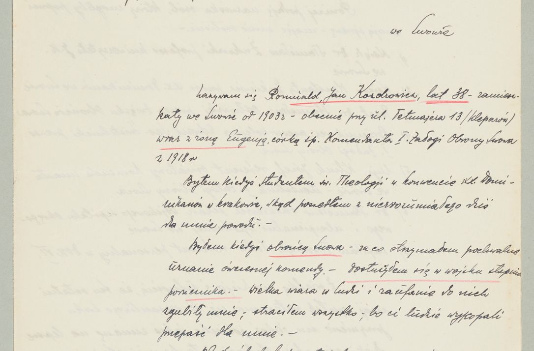 Zdjęcie nr 985 dla obiektu archiwalnego: Korespondencja do Głównego Zarządu Dóbr Arcybiskupich za lata 1921-1938