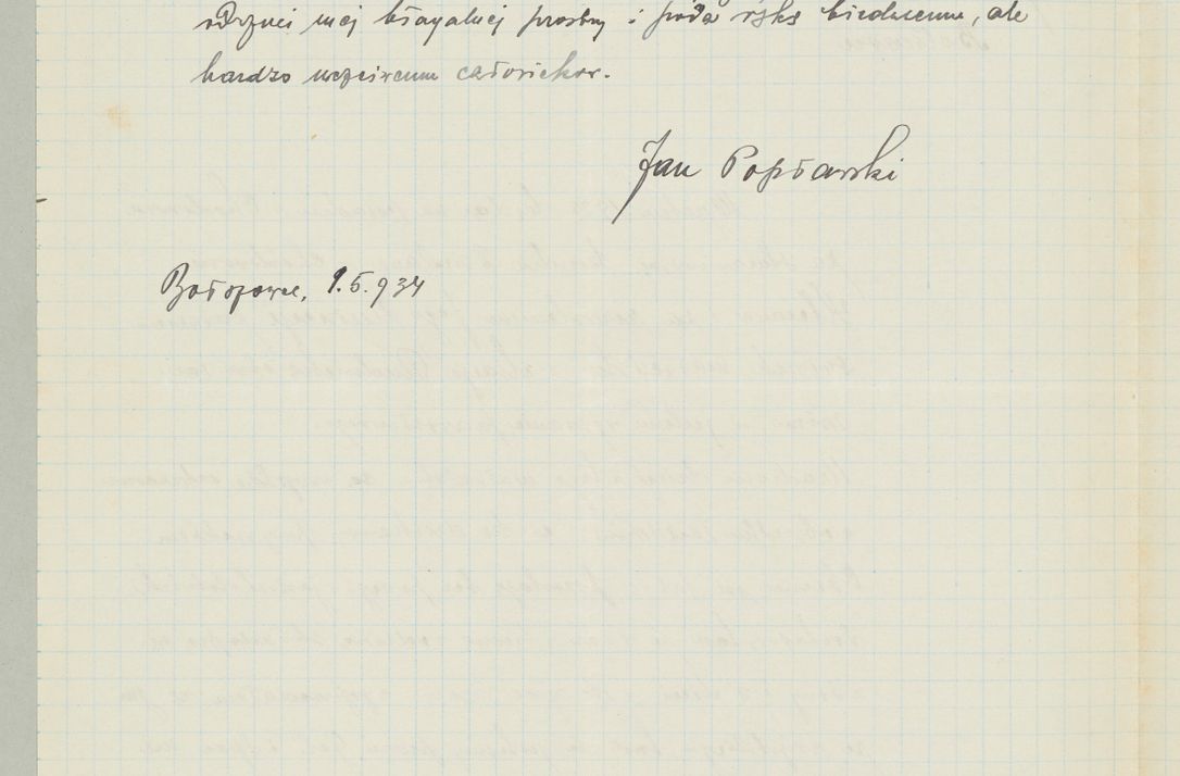 Zdjęcie nr 976 dla obiektu archiwalnego: Korespondencja do Głównego Zarządu Dóbr Arcybiskupich za lata 1921-1938